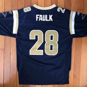 Youth St Louis Rams Marshall Faulk Jersey #28